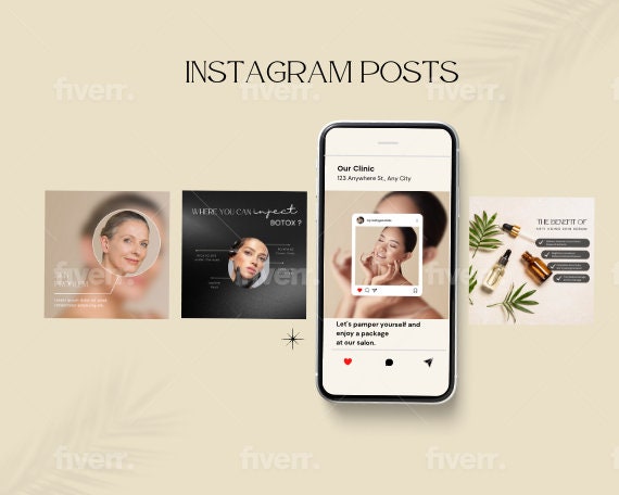 Botox and Filler templates | Aesthetic | Nurse Injector Instagram Post | skincare Instagram | Esthetician| Instagram template | Beauty